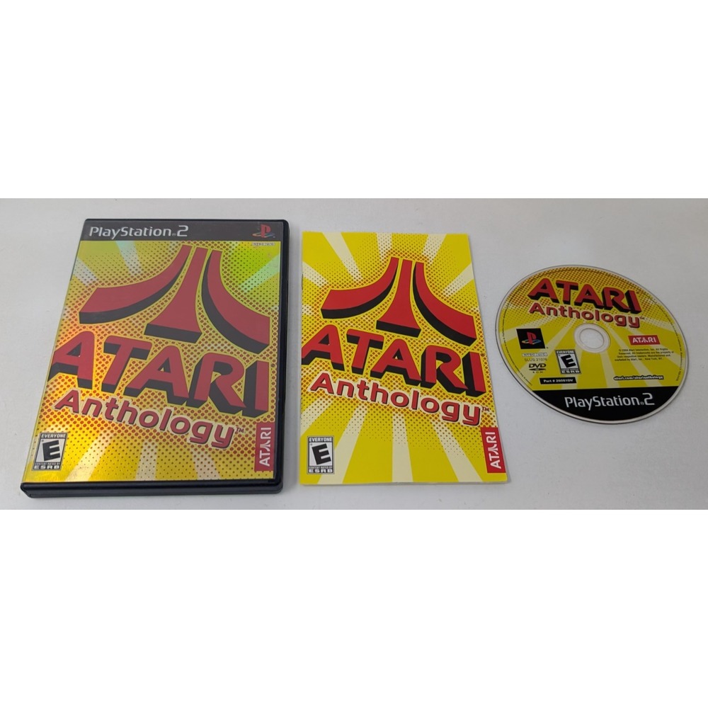 Atari 2600 Anthology PlayStation 2 2004 PS2 Game Complete CIB